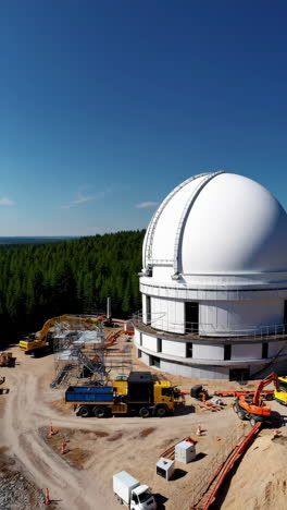 construction of an observatory