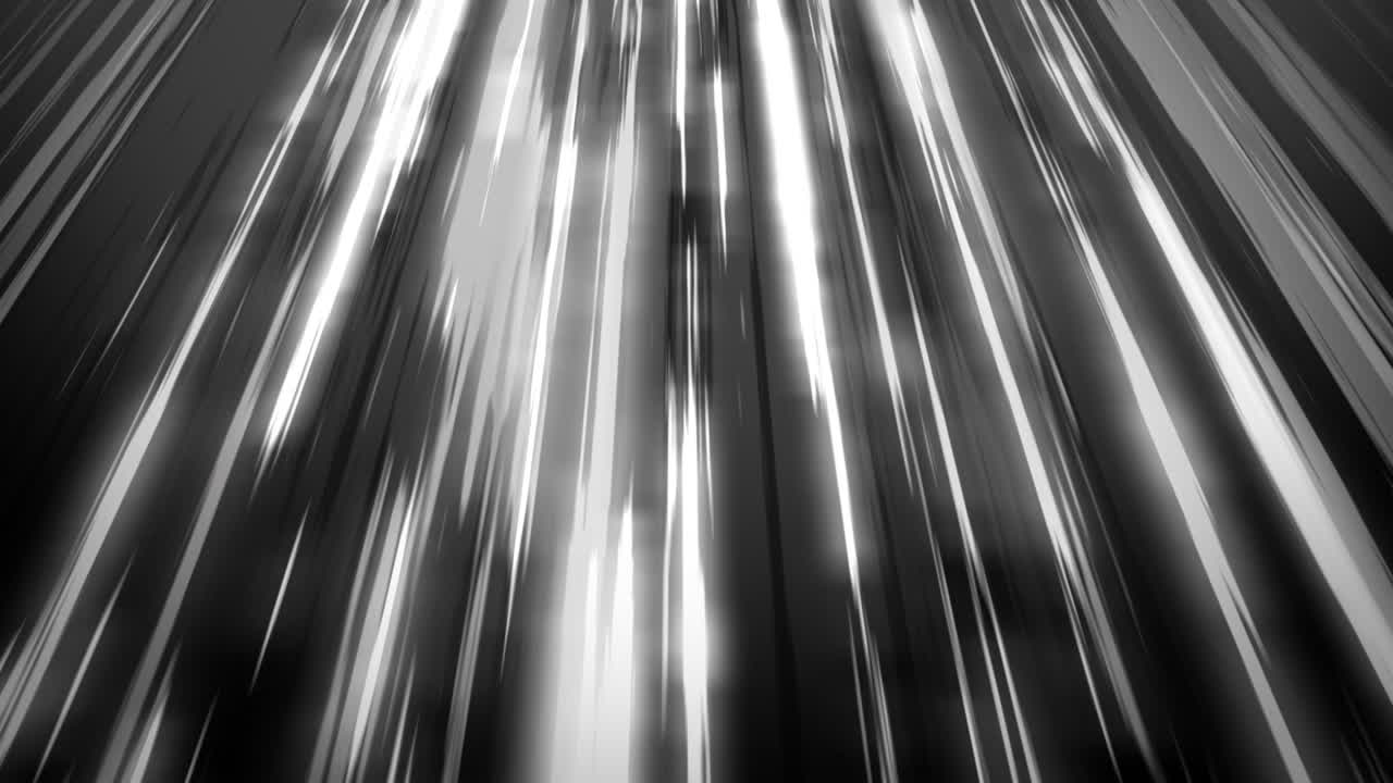 코 스타일의 흑백 스피드 라인