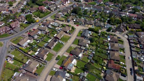 Video-De-Dron-De-4k-Del-Pueblo-De-Herne-Cerca-De-La-Bahía-De-Herne-Sobre-Una-Urbanización