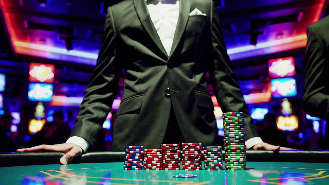 juego de póquer en un casino