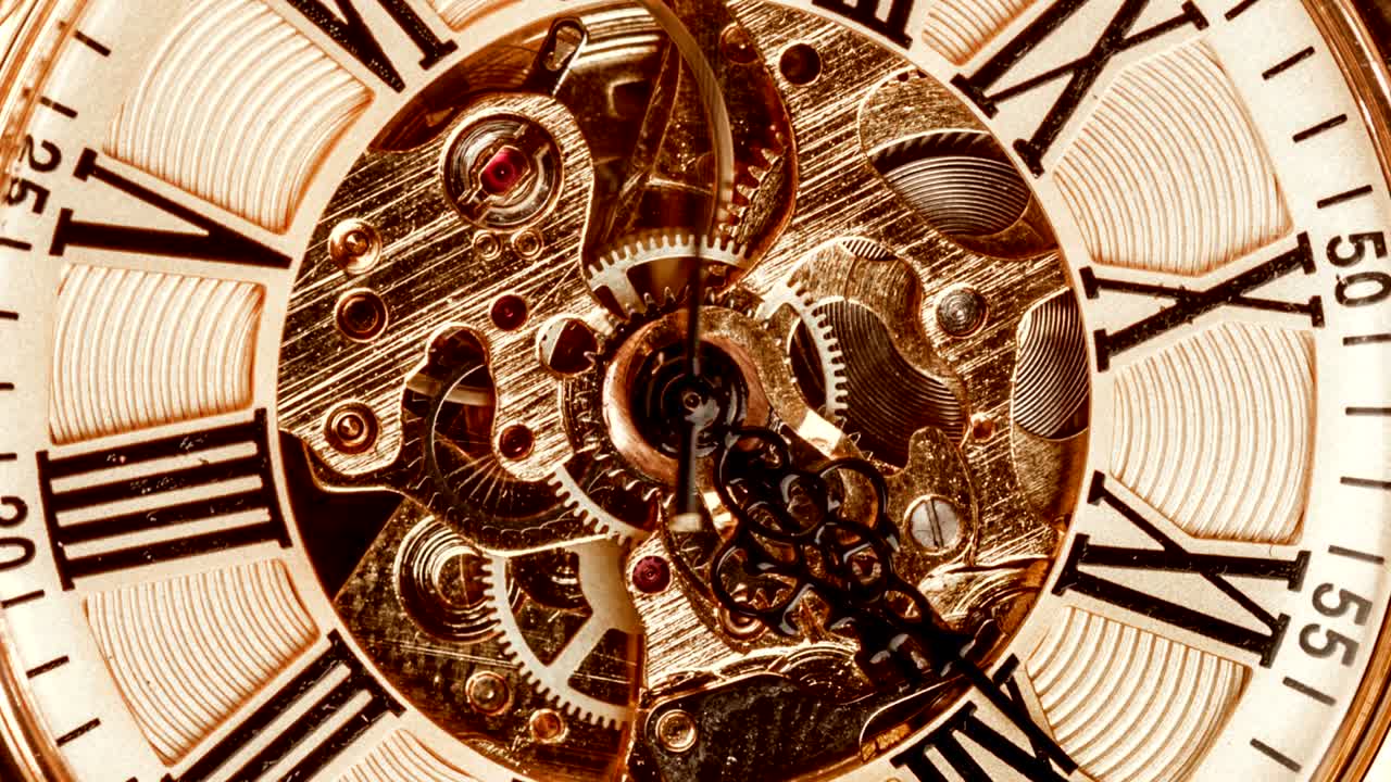 спиральные часы для отслеживания времени