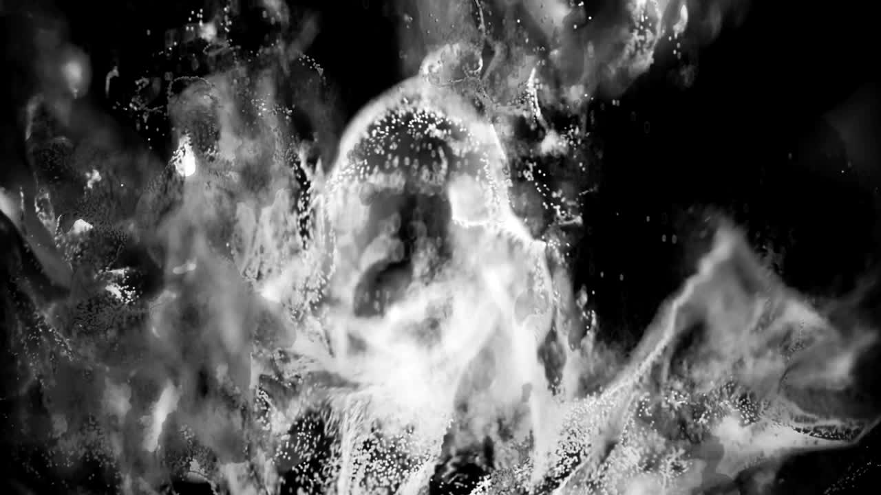 4k estallido de partículas abstractas.