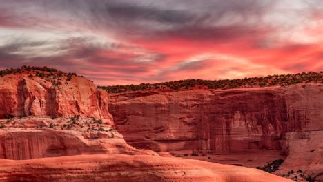 rocky landscape in utah, united states