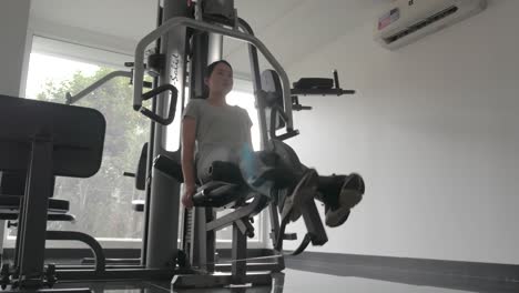 Asian-Woman-Fitness-Asian-Woman-working-out-on-Various-Fitness-Equipment-Fitness-Equipment