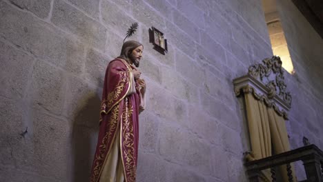 statue of jesus christ in a church