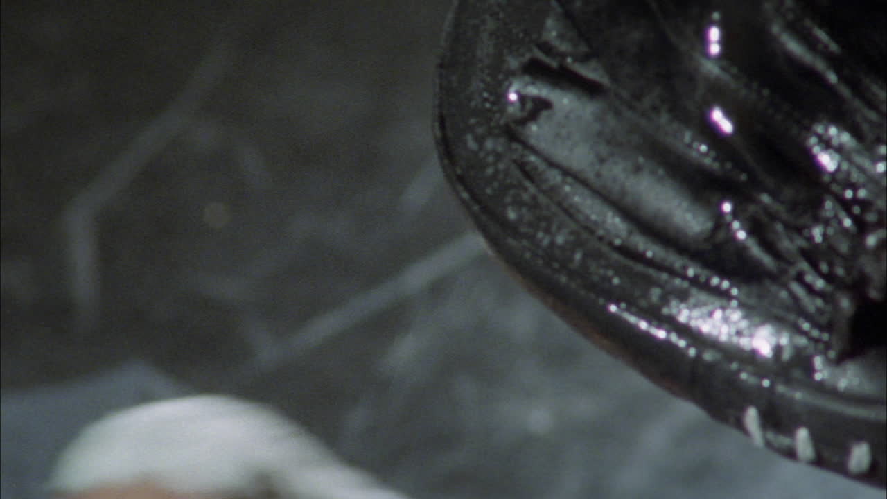 An athlete does a combination of punches and crunches