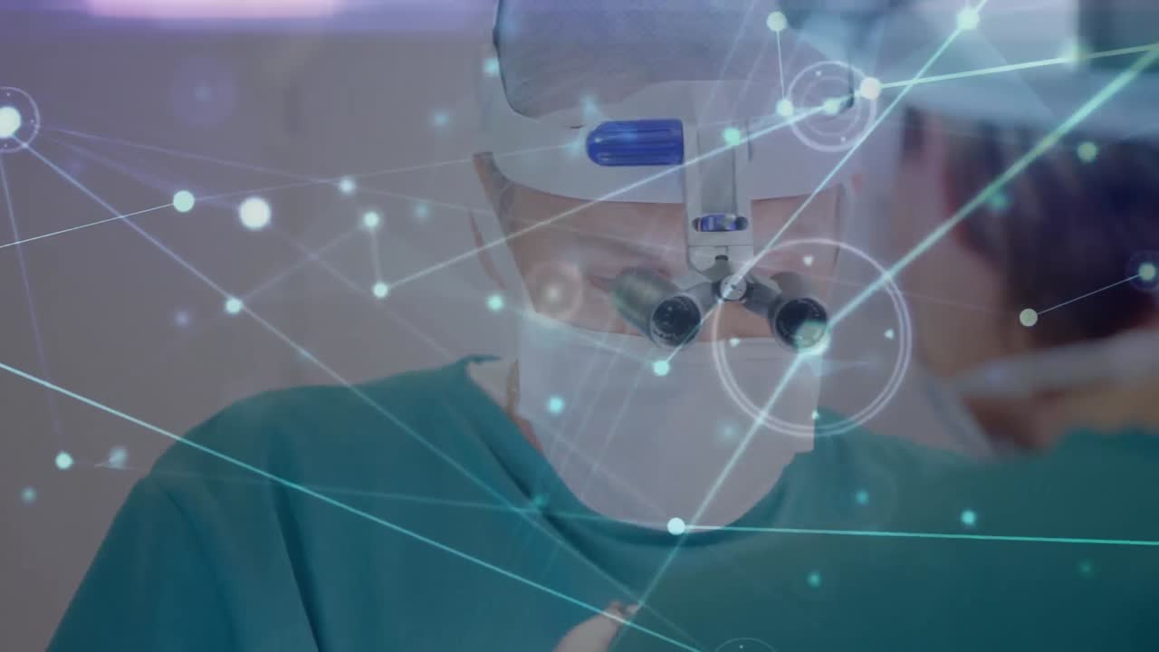 다양한 남성과 여성 의사의 연결 네트워크의 활성화