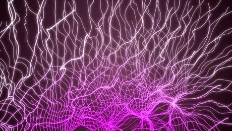línea ondulada abstracta bucle de fondo de movimiento vj colorido con espacio para texto, logotipos, gráficos y títulos