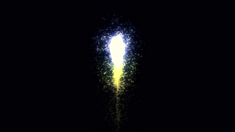 abstract glowing energy explosion