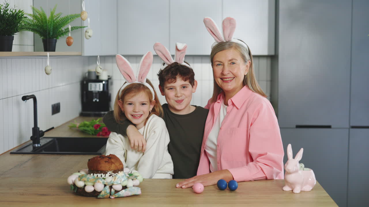 Grandparents and Grandkids Easter Celebration