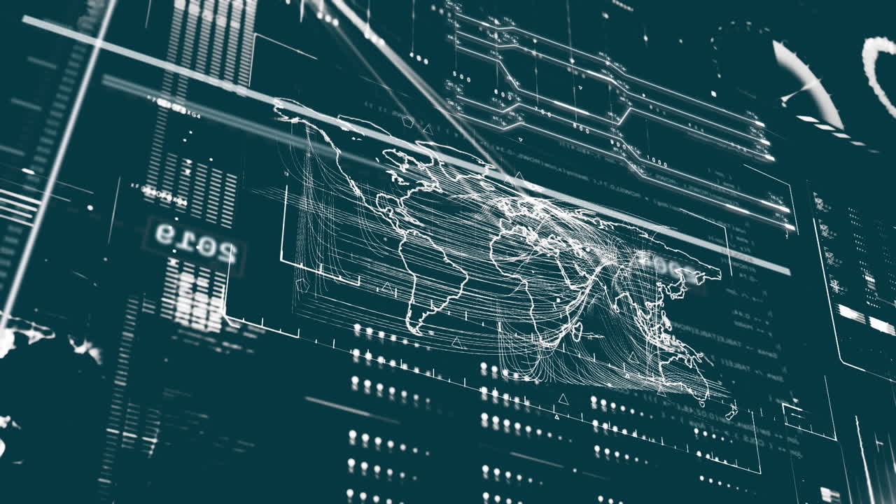 animazione delle statistiche e elaborazione dei dati finanziari