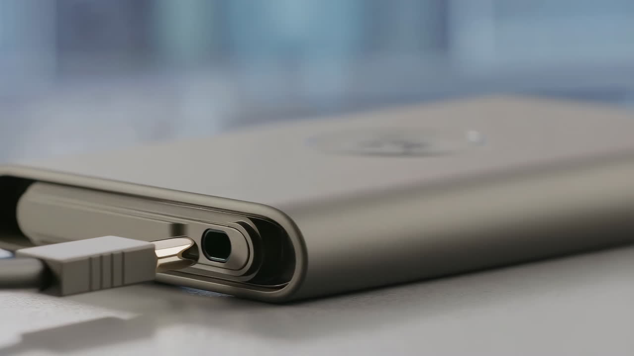 Charging a portable power bank