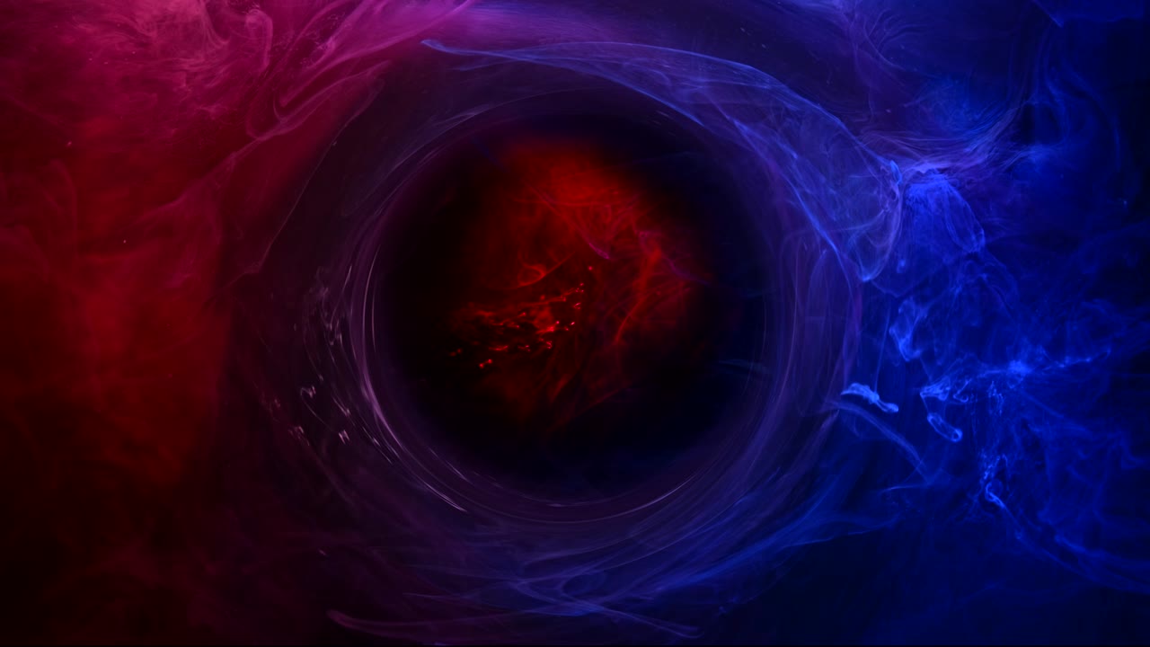 el remolino de tinta astrología zodiaco rojo azul círculo de color