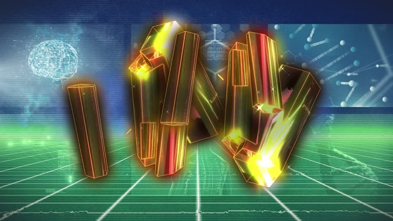 анимация движущихся фигур на цифровых экранах