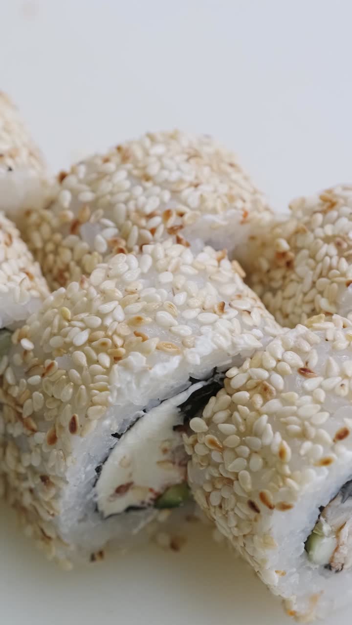 Rollos de sushi