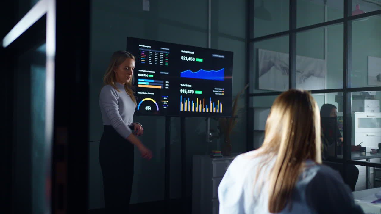 Business Presentation with Women