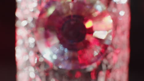 close-up of a gem or crystal