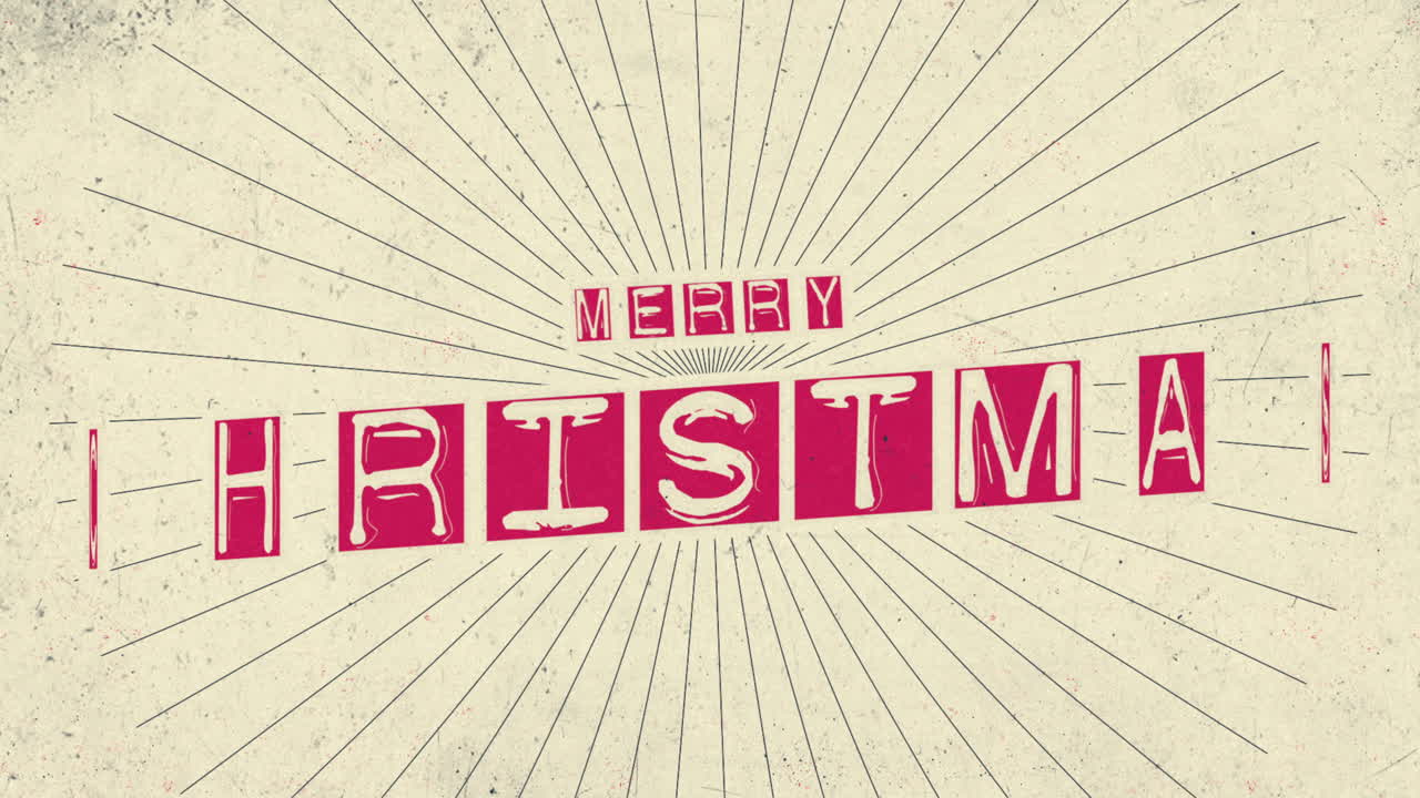 선과 소음으로 갈색  ⁇ 스터 텍스처에 메리 크리스마스