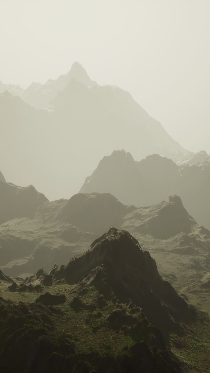 안개 같은 산맥