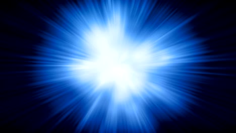 3d rendering, abstract cosmic explosion shockwave blue energy on black background, texture