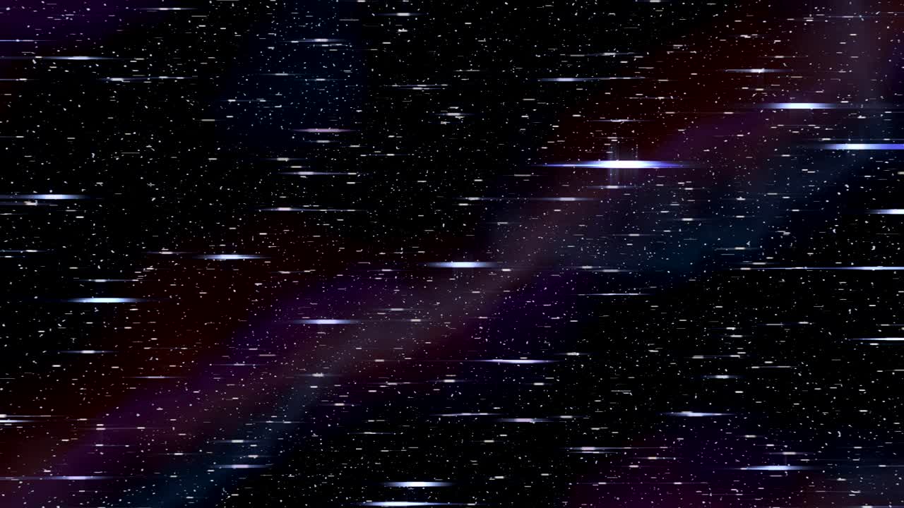 velocidad de deformación espacial horizontal viaje hiperespacial a través de la nebulosa del campo estelar r-l 4k