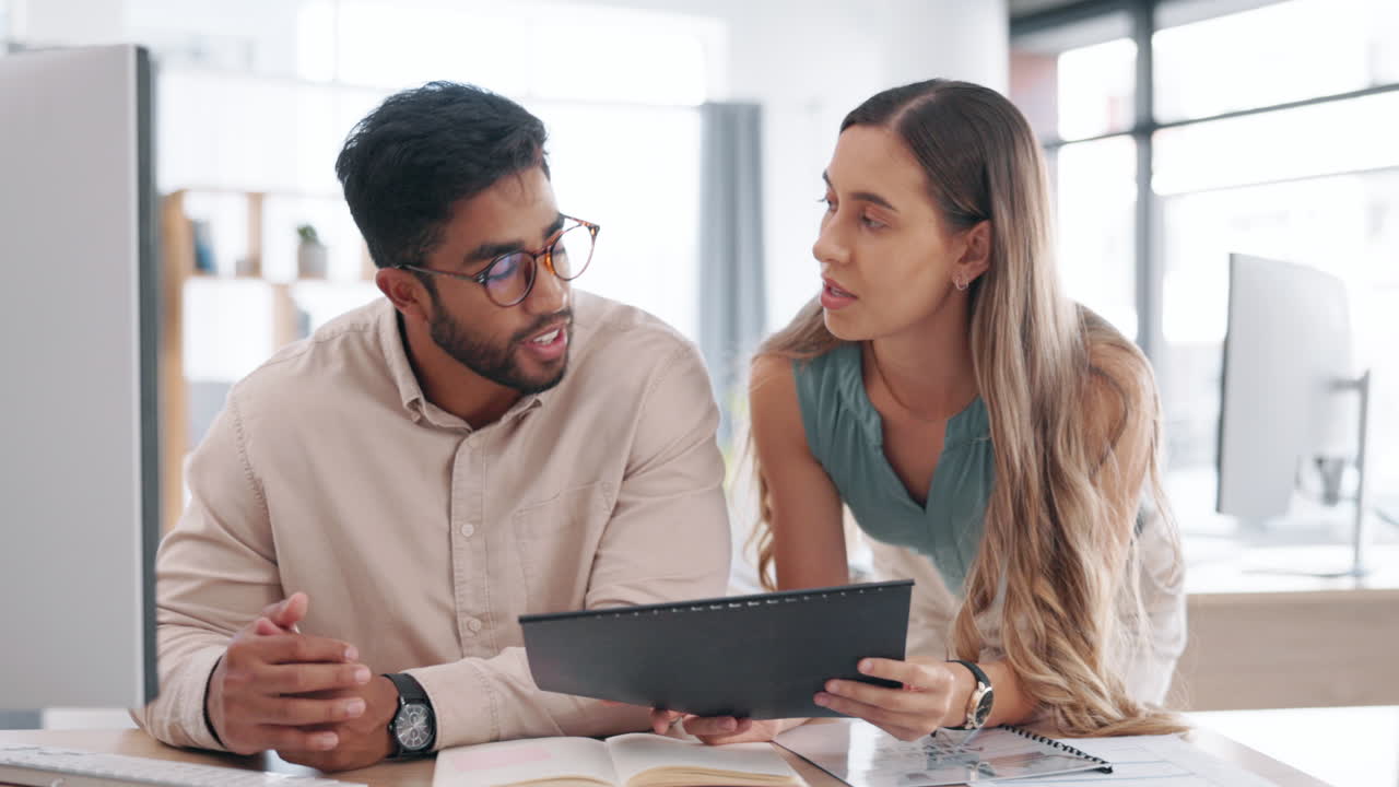 gente de negocios creativa, documentos