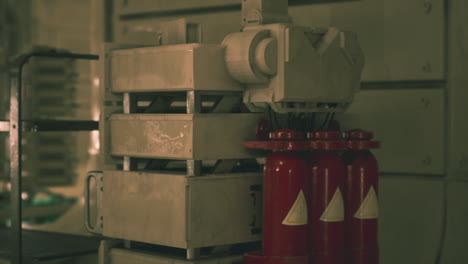 lab gear in a hidden bunker for scientific research