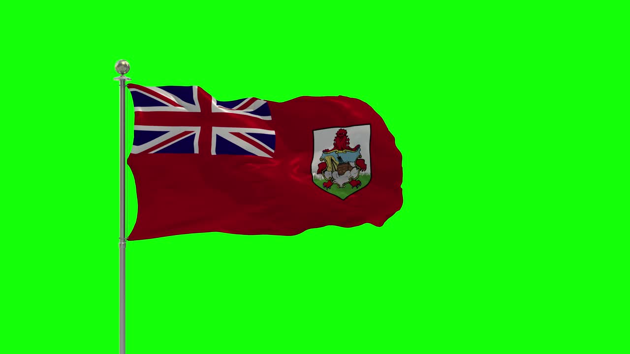 베르무다 3d 그림: 크로마로 된 기둥에 흔들리는 발의 일러스트레이션