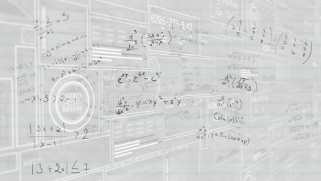 Animation-Der-Datenverarbeitung-Anhand-Mathematischer-Formeln