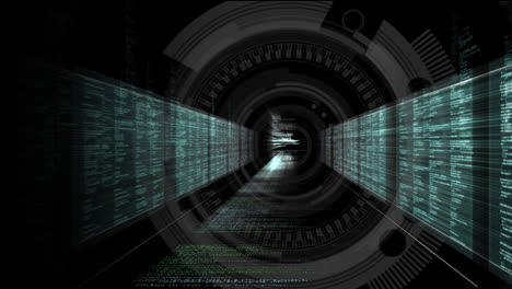 animation of data processing with scan