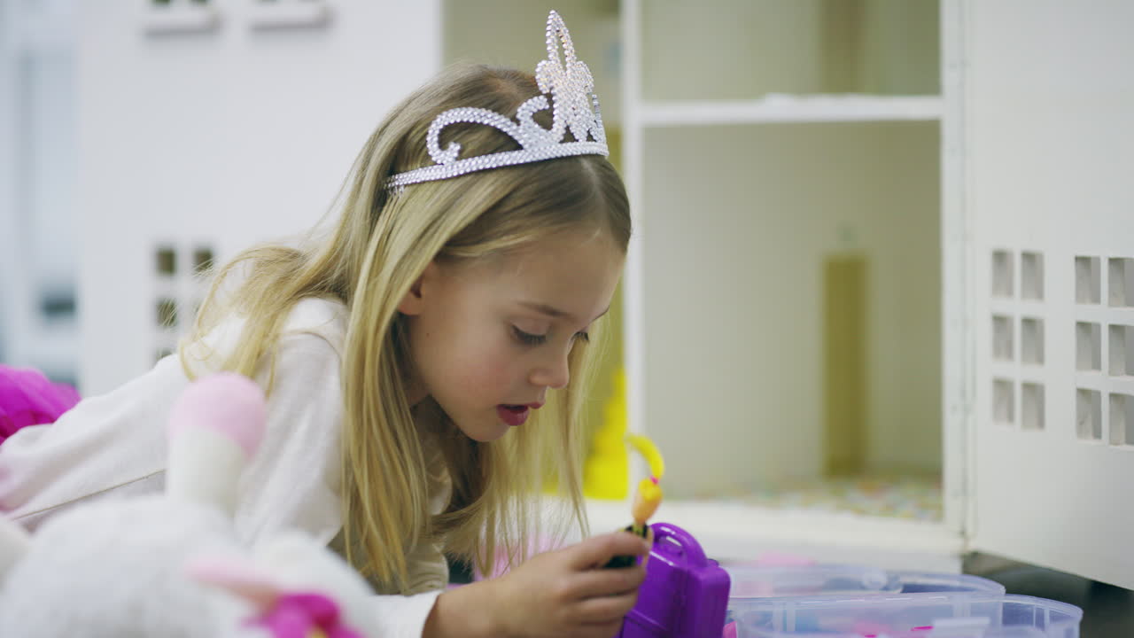 She's quite an imaginative kid