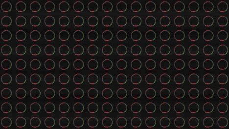 abstract animation geometric patterns motion background