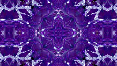 fondo decorativo abstractamente adornado con bucles. caleidoscopio o mandala en 3d.