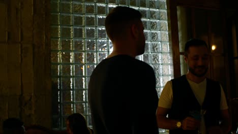 diverse friends spending time in nightclub