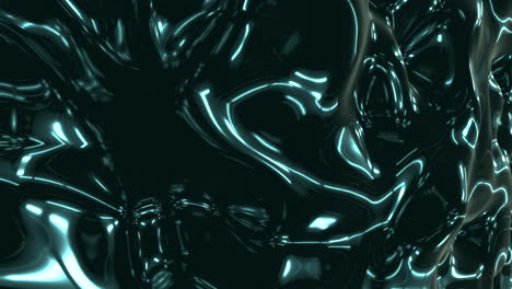 Diseño-Abstracto-En-Negro-Y-Azul-Con-Superficies-Reflectantes-Para-Sitios-Web-O-Escritorios