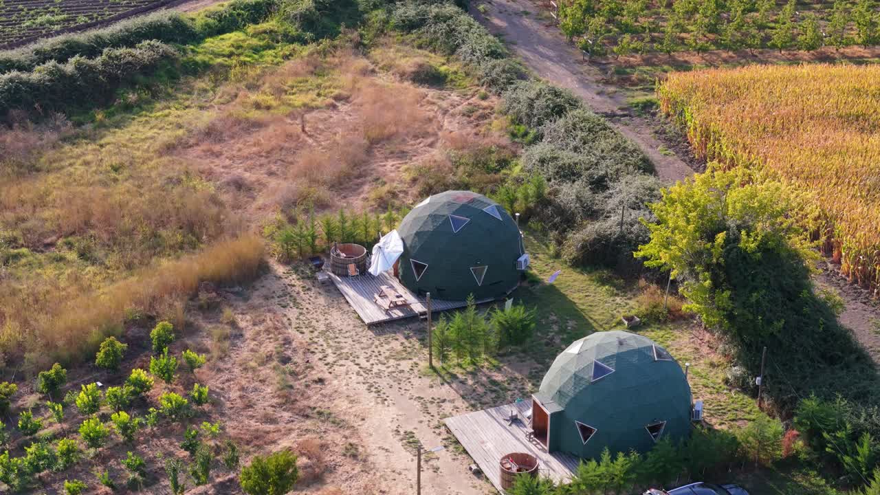 Luxury Dome Living Among Vineyards in the commune of pichidegua, province of Cachapoal, in the region of Libertador General Bernardo O'Higgins