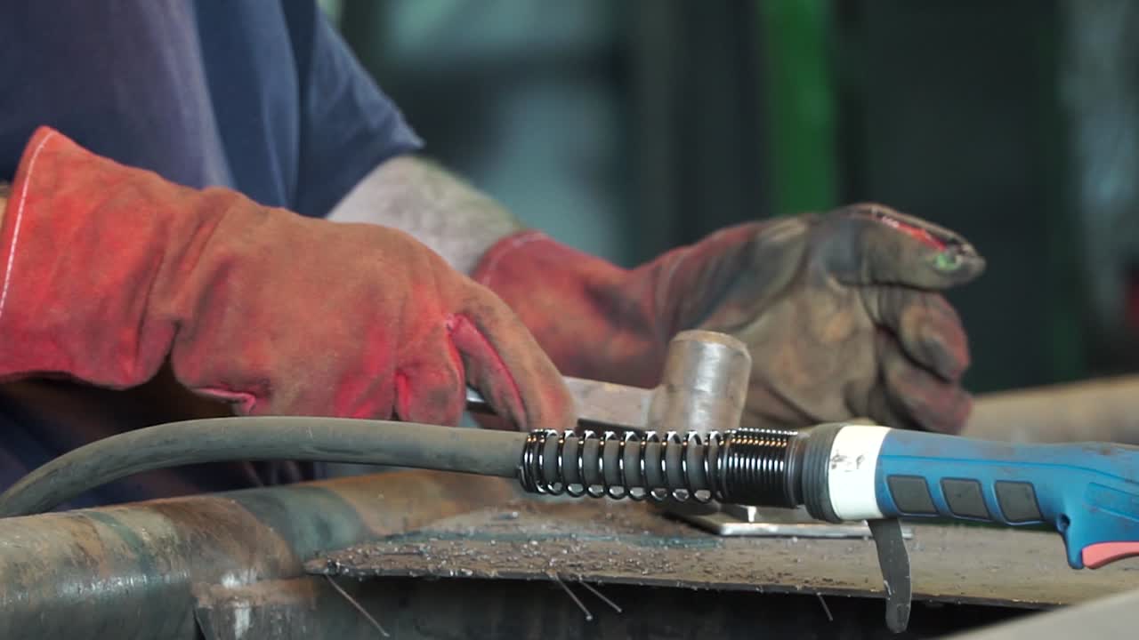 proceso de soldadura de metales