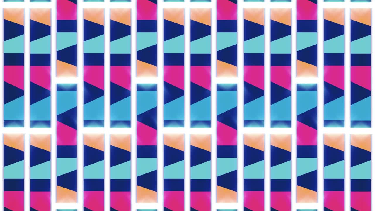 luces de colores geométricos abstractos fx