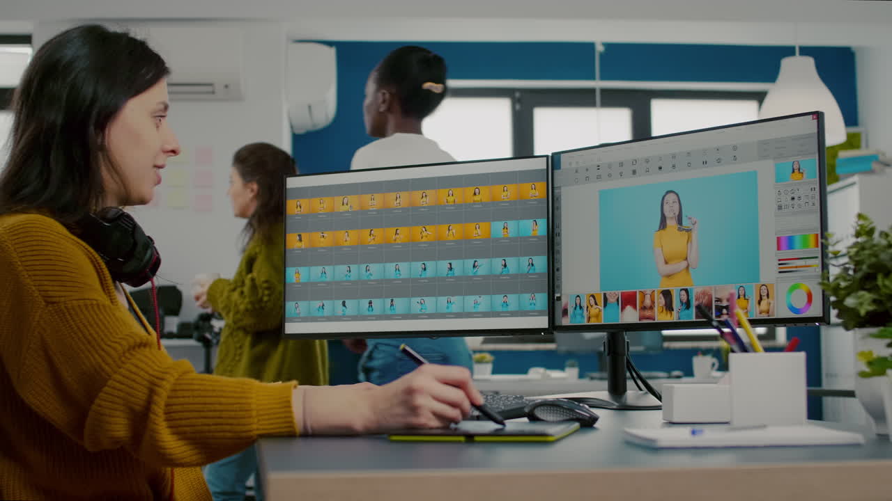 editor de fotos con software de edición de imágenes