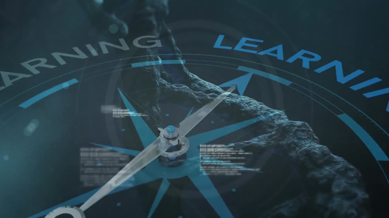 la brújula aprende a través del adn.