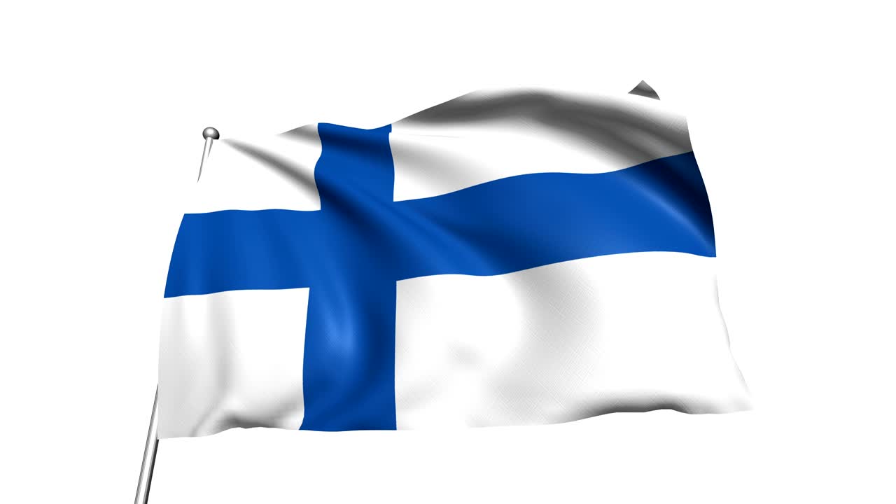 핀란드의 발과 바람에 직물 구조 (알파 채널, loopable)