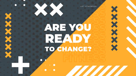 motion graphic of flat health and fitness instagram posts collection