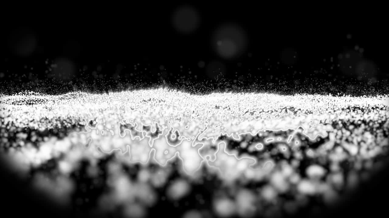 вертикальное движение небольших золотых частиц 4k - анимация фона - цикл