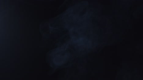 4k black background of particles, dust and smoke moving