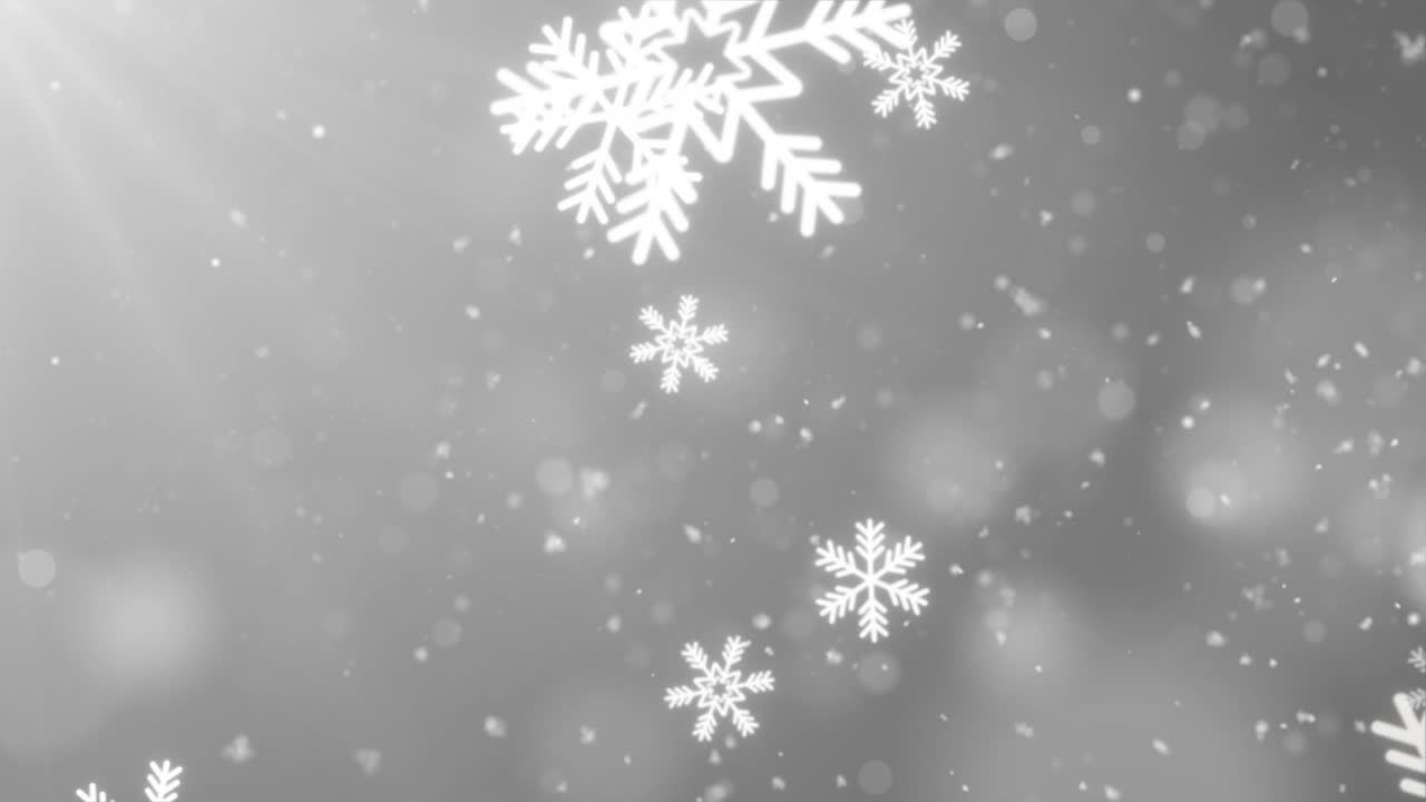 fondo de copos de nieve