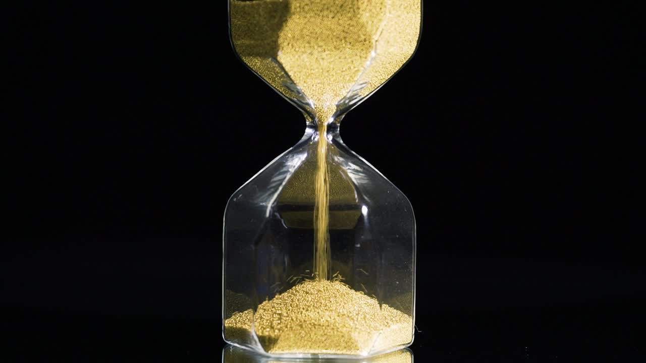 ゴールド 砂時計