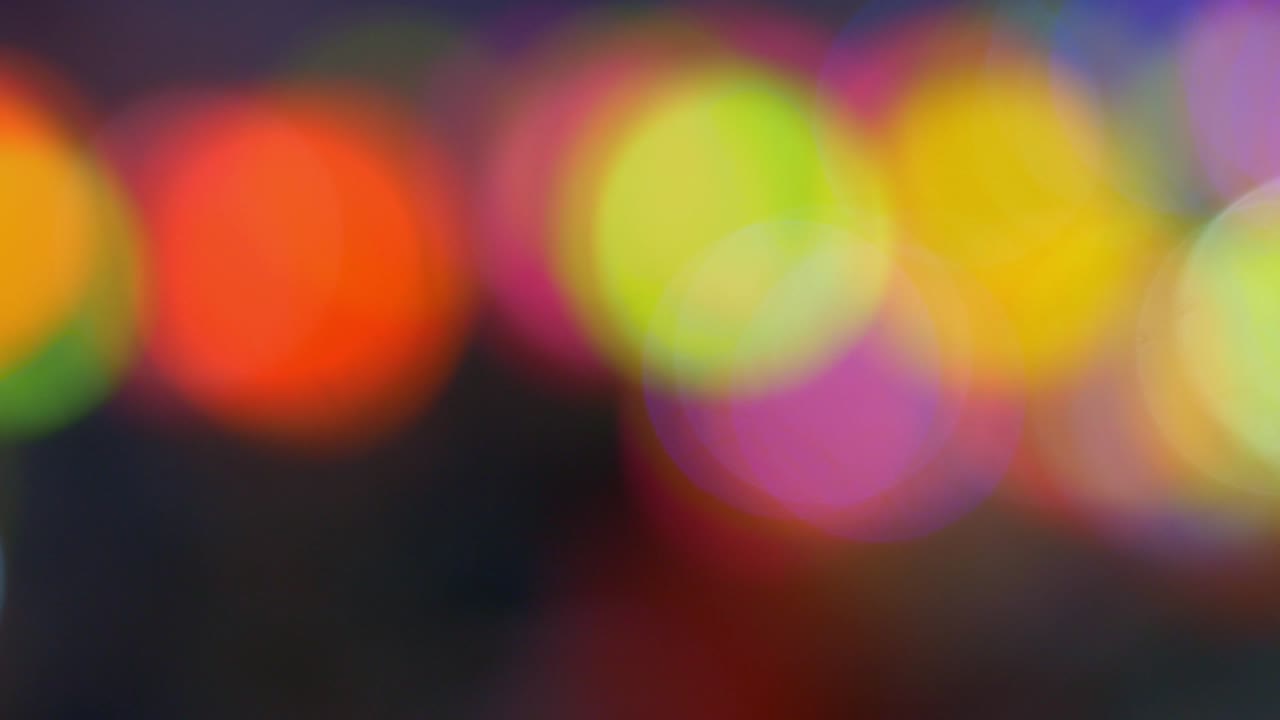 fondo colorido borroso bokeh de luz moviéndose alrededor