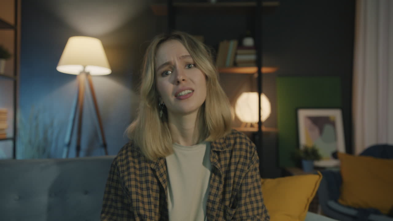 Woman Playing Video Game