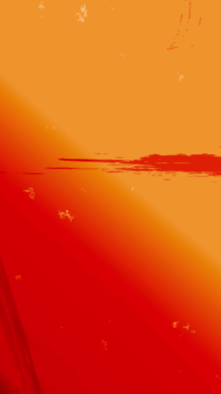 Transizione con perdita di luce dinamica rossa e arancione
