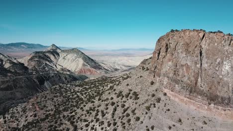 mountain drone shot